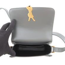 将图像加载到图库查看器中,SAINT LAURENT PARIS Solferino Shoulder Bag Gray634306 Leather