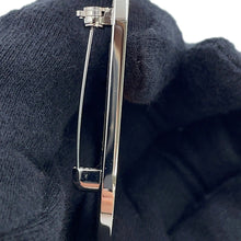 Load image into Gallery viewer, HERMES Chaine d'Ancre Brooch Orange Epsom Metal