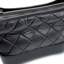 Load image into Gallery viewer, CHANEL Gabriel de CHANEL Hobo Bag BlackA91810 Aged Calf Leather Size Small