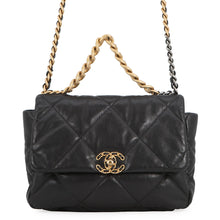 Load image into Gallery viewer, CHANEL CHANEL19 CHANEL19 ChainShoulder Bag BlackAS1161 Lambskin Size Large