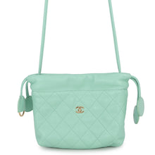 Load image into Gallery viewer, CHANEL Strap Clutch Bag Light GreenAP5228 Lambskin