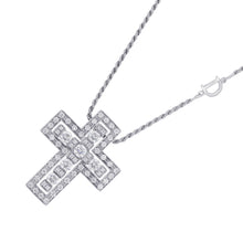 Load image into Gallery viewer, Damiani Belle Epoque Necklace Size M20073470 18K White Gold