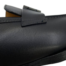 Load image into Gallery viewer, HERMES Mocassins Honore BlackH232903ZA02395 Calf Leather Size 40
