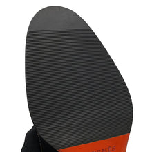 Load image into Gallery viewer, HERMES Mocassins Honore BlackH232903ZA02395 Calf Leather Size 40