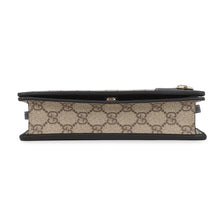 将图像加载到图库查看器中,GUCCI GG Emblem Shoulder Wallet Beige/Black820688 PVC/Leather