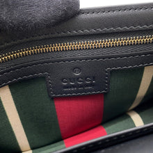 将图像加载到图库查看器中,GUCCI GG Emblem Shoulder Wallet Beige/Black820688 PVC/Leather