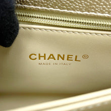 Load image into Gallery viewer, CHANEL Coco Handle 2WAYHandbag GoldA92990 Caviar Leather Size XS