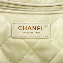 Load image into Gallery viewer, CHANEL CHANEL 22 Perforated Chain Shoulder Bag WhiteAS3260-B19648-10601 Shiny Calf Leather Size Small