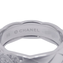 将图像加载到图库查看器中,CHANEL Coco Crush Collection Diamond Ring Size 56/#16/MediumJ10865 18K White Gold