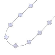 Load image into Gallery viewer, Van Cleef & Arpels Vintage Alhambra Necklace 10 MotifsVCARF48500 18K White Gold