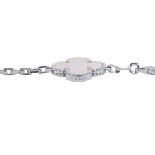 Load image into Gallery viewer, Van Cleef & Arpels Vintage Alhambra Bracelet 5 motifsVCARF48400 18K White Gold
