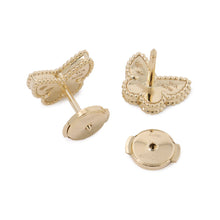 将图像加载到图库查看器中,Van Cleef & Arpels Sweet Papillon EarringsVCARN5JM00 18K Yellow Gold