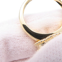 Load image into Gallery viewer, Van Cleef & Arpels Vintage Alhambra Ring Size 49/#9VCARD40849/VCARD40800 18K Yellow Gold
