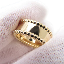 Load image into Gallery viewer, Van Cleef & Arpels Perlée Senior Tulle Ring Size 48/#8VCARO3Y600 18K Yellow Gold