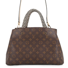 将图像加载到图库查看器中,LOUIS VUITTON Montaigne NoirM45310 Monogram Size MM