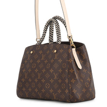 将图像加载到图库查看器中,LOUIS VUITTON Montaigne NoirM45310 Monogram Size MM