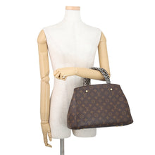将图像加载到图库查看器中,LOUIS VUITTON Montaigne NoirM45310 Monogram Size MM