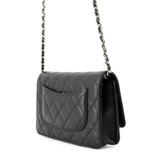 Load image into Gallery viewer, CHANEL Classic Matelasse Chain Wallet BlackAP0250-Y01588-C3906 Caviar Leather
