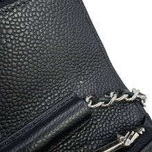 Load image into Gallery viewer, CHANEL Classic Matelasse Chain Wallet BlackAP0250-Y01588-C3906 Caviar Leather
