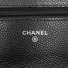 Load image into Gallery viewer, CHANEL Classic Matelasse Chain Wallet BlackAP0250-Y01588-C3906 Caviar Leather