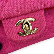 Load image into Gallery viewer, CHANEL Mini Matelasse PinkA69900 Cotton Leather Size Mini