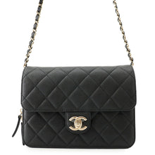 Load image into Gallery viewer, CHANEL Matelasse Flap Bag BlackAS3003 Caviar Leather Size Small