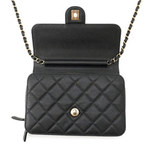 Load image into Gallery viewer, CHANEL Matelasse Flap Bag BlackAS3003 Caviar Leather Size Small