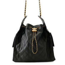 Load image into Gallery viewer, CHANEL CHANEL25 BlackAS5311 Caviar Leather Size Medium