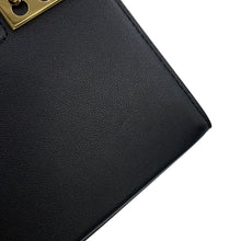 将图像加载到图库查看器中,Delvaux Tanpeito Crush BlackAA0646BQS099ZDO Calf Leather Size Small