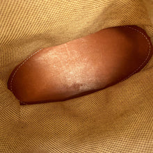 将图像加载到图库查看器中,Delvaux Bread Handbag Brown/Gray Felt Leather Size Mini