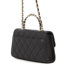 将图像加载到图库查看器中,CHANEL Matelasse Top Handle Phone Case BlackAP3238 Caviar Leather