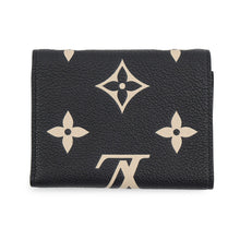 Load image into Gallery viewer, LOUIS VUITTON Portefeuille Victorine Noir/BeigeM80968 Monogram Empreinte Leather