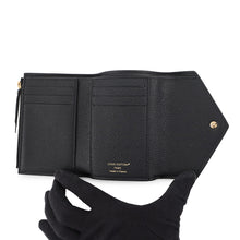 Load image into Gallery viewer, LOUIS VUITTON Portefeuille Victorine Noir/BeigeM80968 Monogram Empreinte Leather