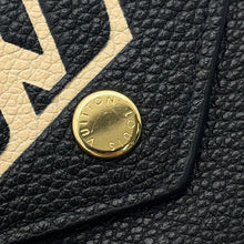 Load image into Gallery viewer, LOUIS VUITTON Portefeuille Victorine Noir/BeigeM80968 Monogram Empreinte Leather