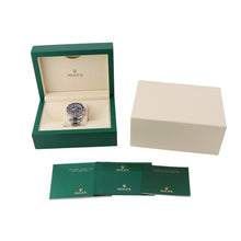 Load image into Gallery viewer, ROLEX GMT MasterII W40mm Stainless Steel Black Dial126710BLRO