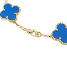 Load image into Gallery viewer, Van Cleef & Arpels Vintage Alhambra Bracelet 5 motifsVCARP34900 18K Yellow Gold