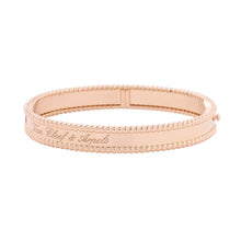 Load image into Gallery viewer, Van Cleef & Arpels Perlée Senior Tulle Bracelet Size XSVCARP3K100 18K Pink Gold