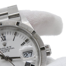 Load image into Gallery viewer, ROLEX Oyster Perpetual Date W34mm Stainless Steel White Dial15210