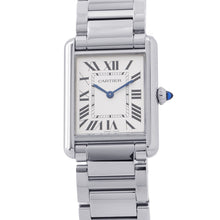 Load image into Gallery viewer, CARTIER Tank must LM H33.7mmxW25.5mm Stainless Steel Silver DialWSTA0052