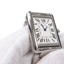 Load image into Gallery viewer, CARTIER Tank must LM H33.7mmxW25.5mm Stainless Steel Silver DialWSTA0052