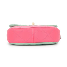 Load image into Gallery viewer, CHANEL Matelasse Shoulder Bag Green/PinkAS3876 Lambskin