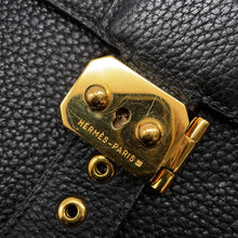 Load image into Gallery viewer, HERMES Sac A Depeches Black Togo Leather Size 38