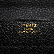 Load image into Gallery viewer, HERMES Sac A Depeches Black Togo Leather Size 38