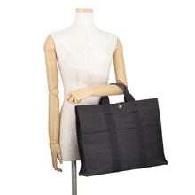 Load image into Gallery viewer, HERMES Her Line Tote Gray Canvas Size MM
