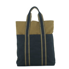 Load image into Gallery viewer, HERMES Fool Toe Kabas Green/Black Canvas