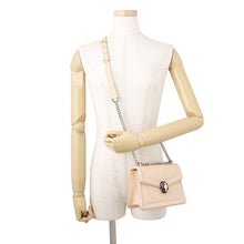 将图像加载到图库查看器中,BVLGARI Serpenti Chain 2way Bag Light Pink Leather