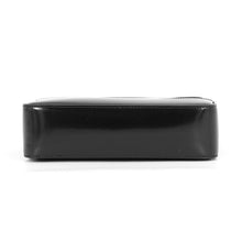 将图像加载到图库查看器中,Ferragamo Cutout Handbag Black213487 Patent Leather Canvas