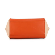 将图像加载到图库查看器中,Ferragamo Sofia Gancini 2-way Bag Orange/Light Pink/WhiteFZ21 D570 Leather Size Small