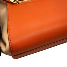 将图像加载到图库查看器中,Ferragamo Sofia Gancini 2-way Bag Orange/Light Pink/WhiteFZ21 D570 Leather Size Small