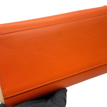 将图像加载到图库查看器中,Ferragamo Sofia Gancini 2-way Bag Orange/Light Pink/WhiteFZ21 D570 Leather Size Small